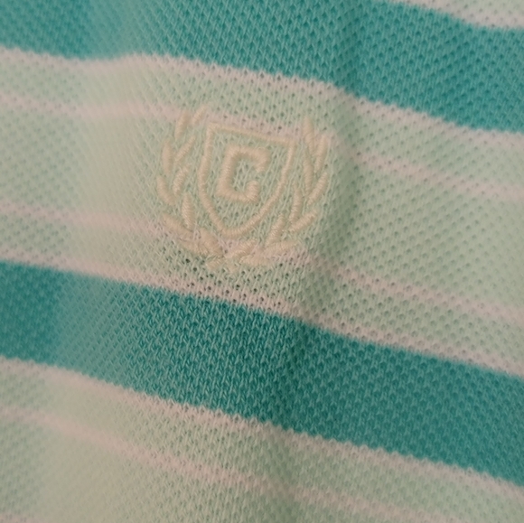 Chaps Ralph Lauren Striped Short Sleeve Golf Polo Shirt Mens Size 4XB 4XL BIG - Picture 3 of 5